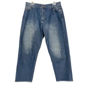 Chipre high rise cropped Relaxed Fit jeans